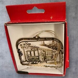 San Francisco City Ornament - NIB